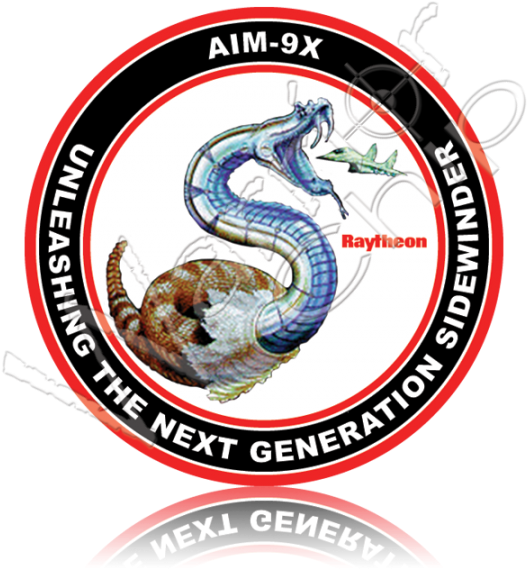 Aim-9x Sidewinder Raytheon - Aim 9 Sidewinder Logo (540x600)