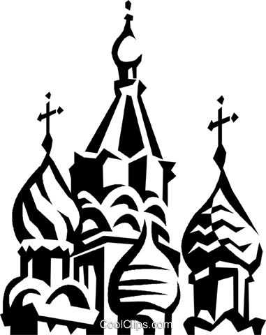 Search Clip Art Russian Buildings Royalty Free Vector - Russia Building Png (381x480)