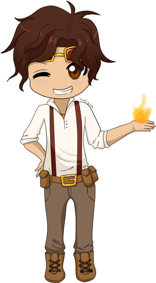 Chibi Leo By Tsukiyochi - Draw Chibi Leo Valdez (685x1165)