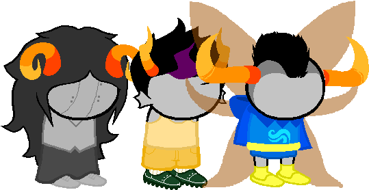 The Fight Is Over - Homestuck Characters (1000x300)