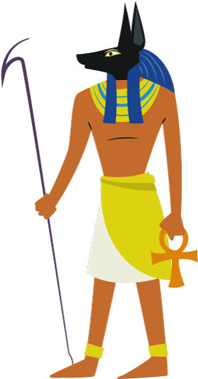 Ancient Egyptian God - Egypt For Kids (300x561)