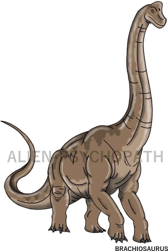 Jurassic Park By Alien Psychopath On Deviantart - Jurassic Park Female Brachiosaurus (606x897)