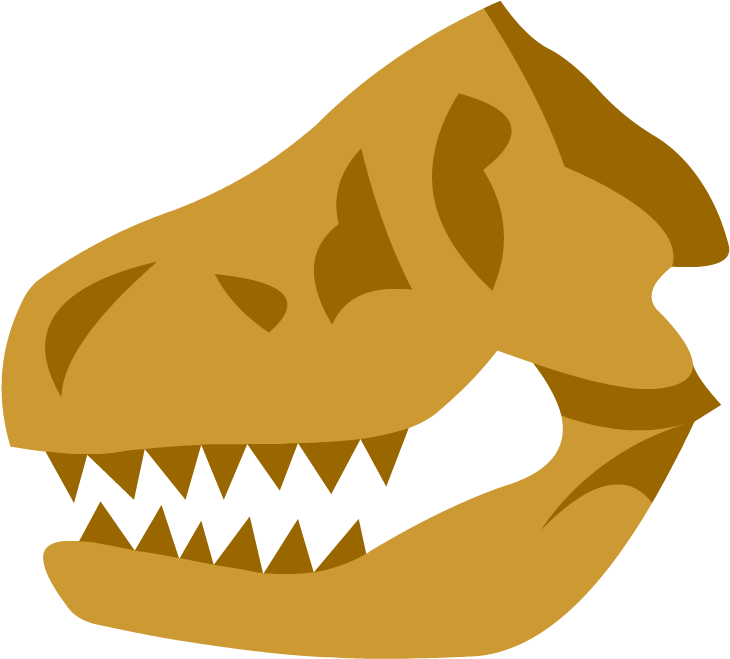Dinosaurs - Fossil Icon Png (880x880)