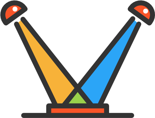 Broadway Stickers Messages Sticker-9 - Spotlight (512x512)