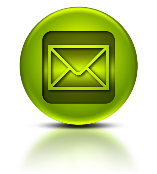 Mail Logo, Best - Email Logo In Green (600x700)