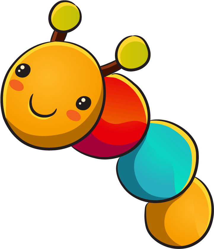 Cartoon Caterpillar Inc - 卡通 毛蟲 (1010x1010)