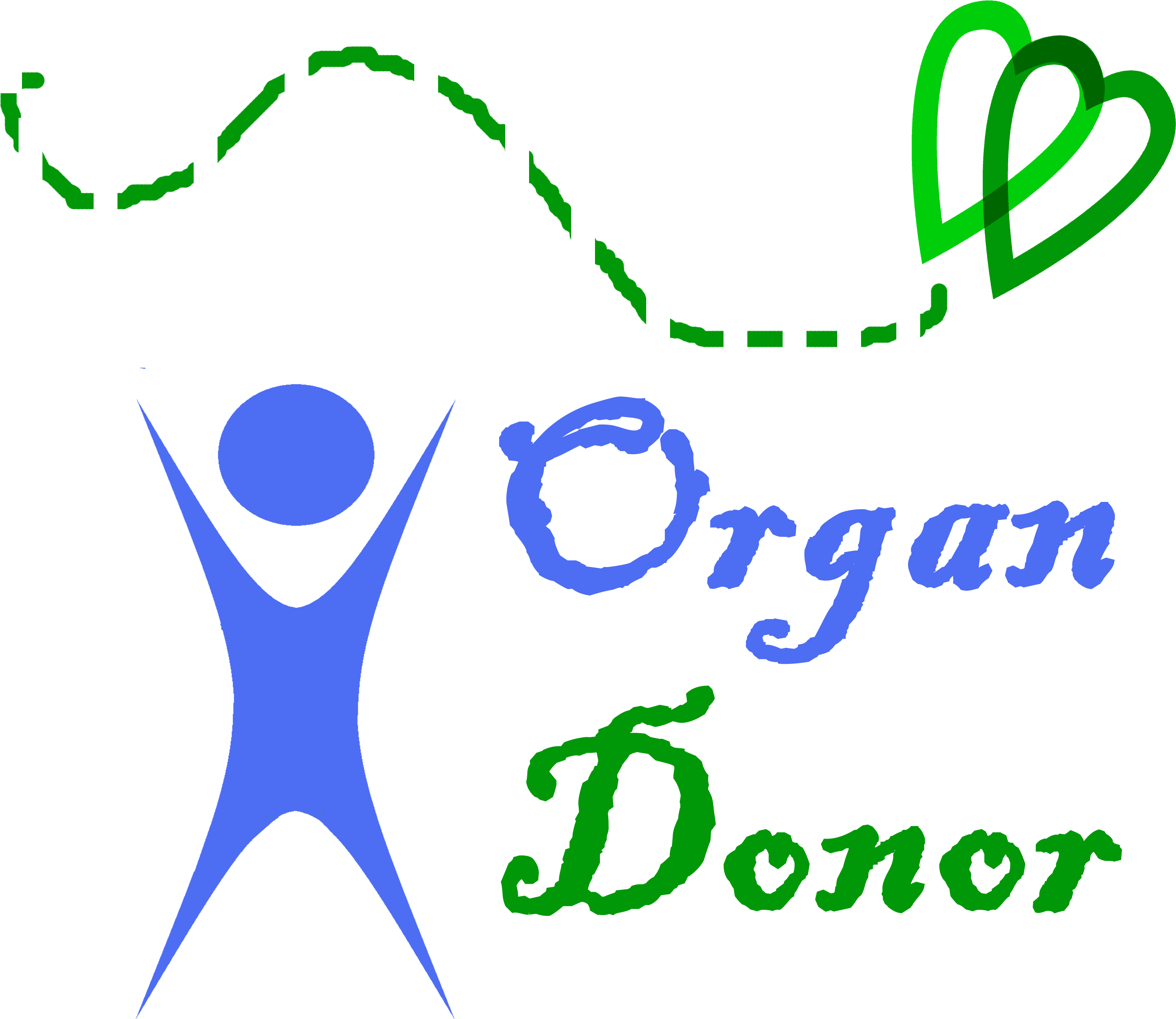 Organ Donor2 - Organ Donor Saved My Son's Yard Sign (3103x2688)