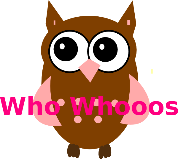 Pink Owl Clipart - Owls Vector Clip Art (600x534)
