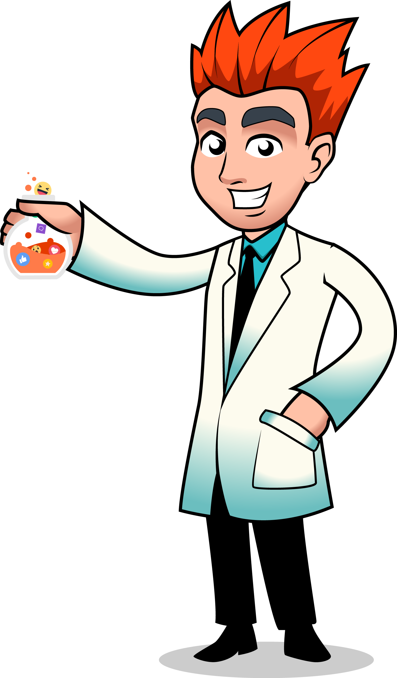 Social Media Lab Scientist - Medical Laboratory Scientist (1586x2704)