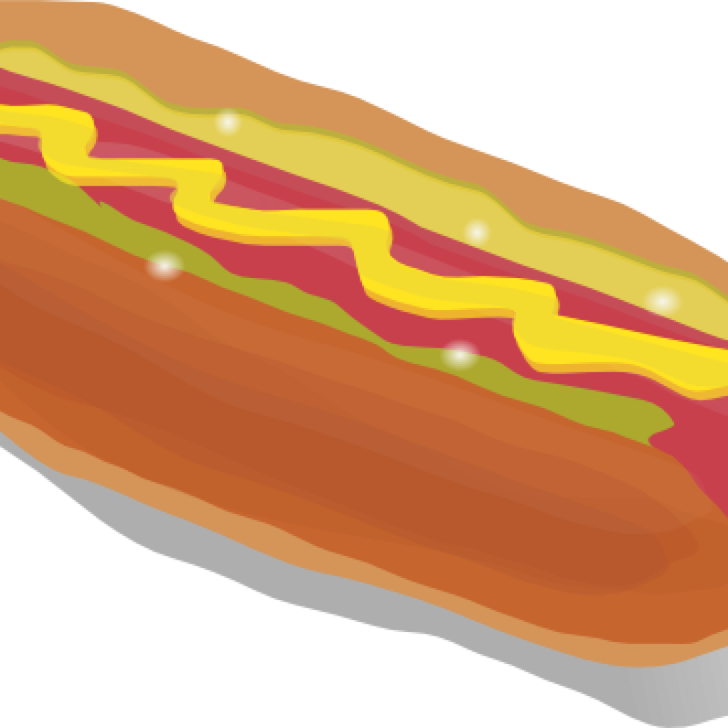 Free Hot Dog Clipart Hotdog Clipart Clipart - Hot Dog Clip Art (1024x1024)