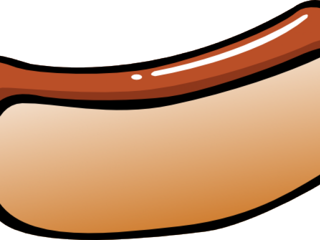 Hot Dog Clipart Small - Circle (640x480)