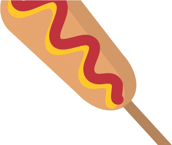 Hot Dog Clipart Corndog - Clip Art (640x480)