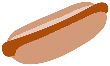 Foods High In Saturated Fat Include Hotdogs - Dodger Dog (529x306)