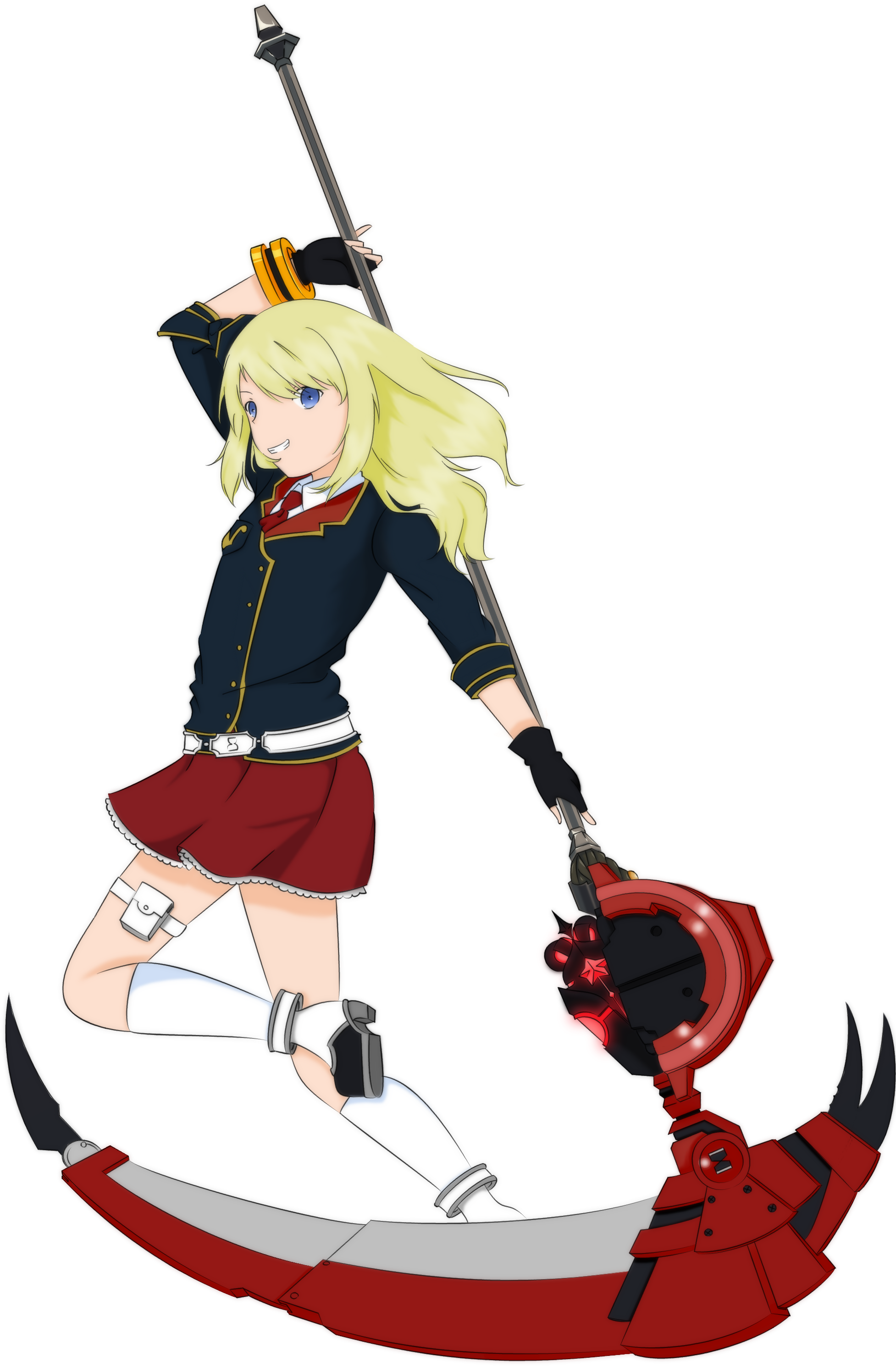 Portrait - Battler - God Eater Variant Scythe (1962x3016)