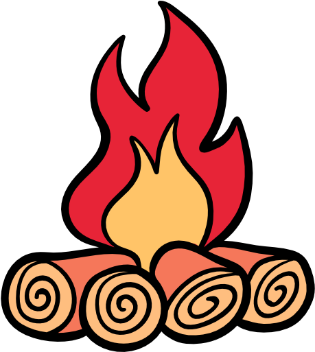 Bonfire Free Icon - Clip Art (512x512)