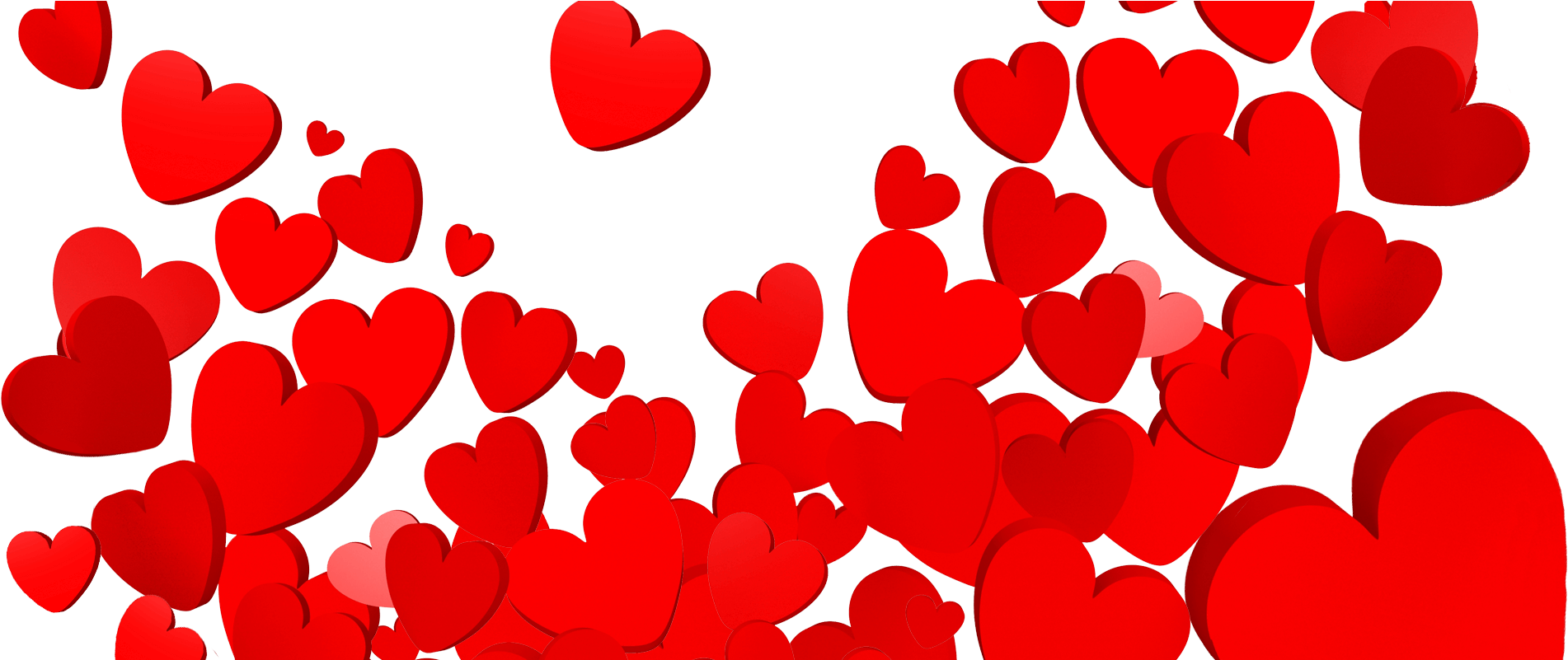 Hearts Picture - Love Hearts (1919x800)
