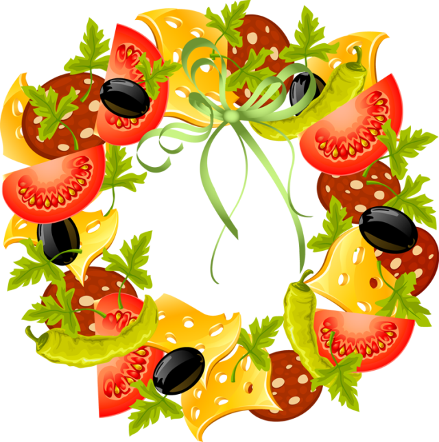 Vegetables Clip Art Collection - Clipart Nourriture (640x645)