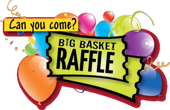 Basket Raffle Clipart - Basket Raffle (582x377)