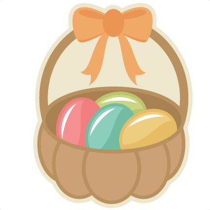 Easter Eggs In Basket Svg Cutting Files Easter Egg - Order Uśmiechu (432x432)