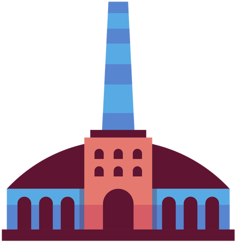 Industrial Factory Building Illustration Transparent - Building (512x512)