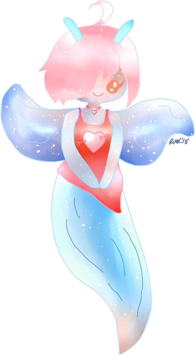 Pride Month Mermaid - Cartoon (673x1186)