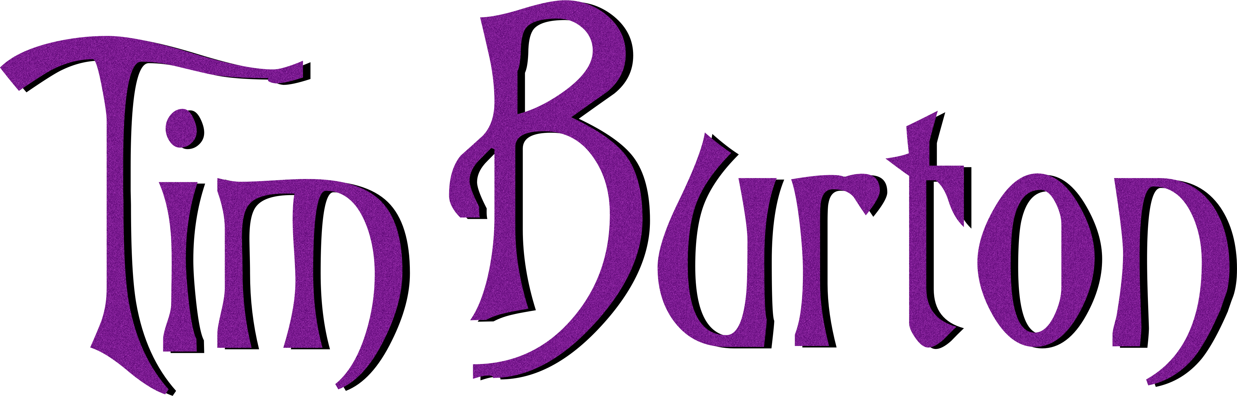 The Filmmaker That Found The Line Between Macabre And - Tim Burton Logo Png (4123x1323)