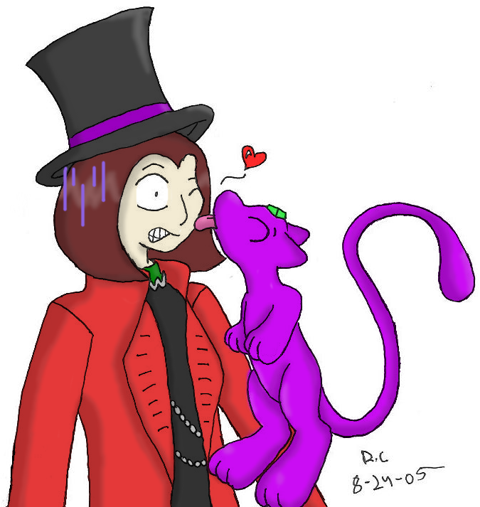 Tikara Gives Will Luvs By Tikara The Mew - Cartoon (727x720)