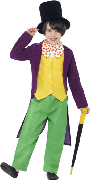 Show Everyone Your Chocolate Factor With The Child - World Book Day Costumes Roald Dahl (366x580)