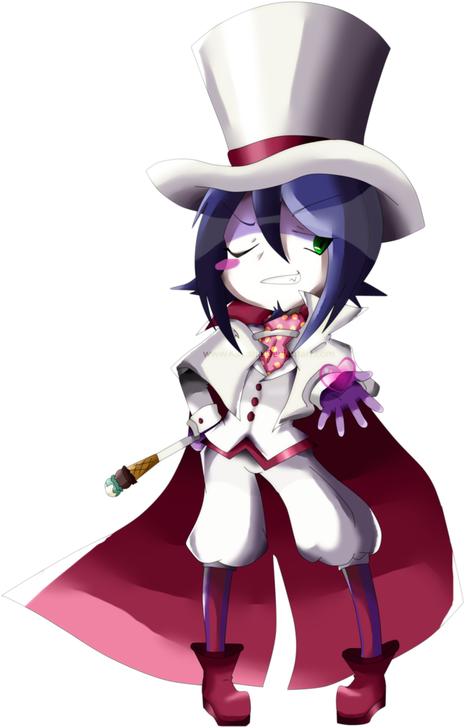 This Moron By Kayozia - Mephisto Pheles Chibi Png (716x1116)