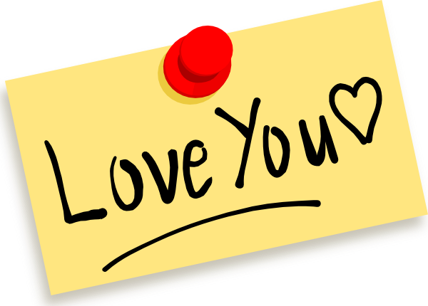 Love You Clip Art Free Dayasrioke Top - Love You Clipart (640x480)