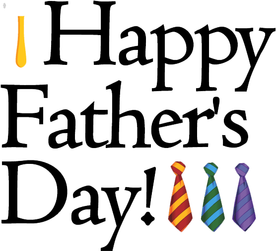 Father's Day Wish Party Clip Art - Happy Father's Day Clip Art (560x528)
