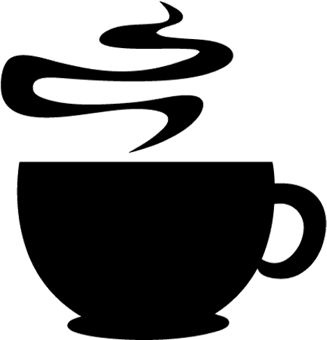 Coffee Cup Silhouette (600x556)