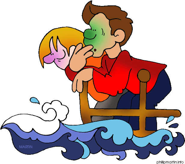 Sick Clip Art Sick Clipart Sickness Free Png,logo,coloring - Sea Sickness Clipart (648x587)
