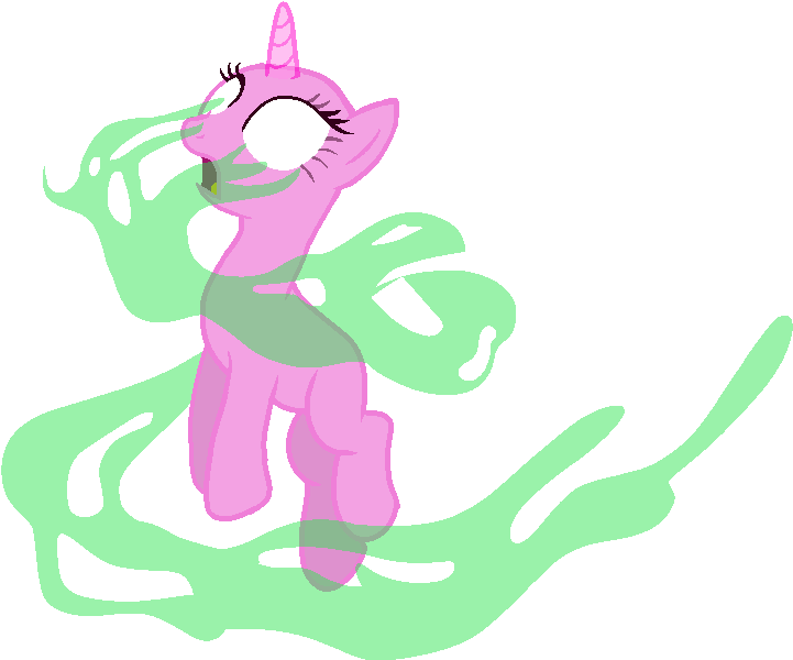 Green Magic Eyes By Taybarbases - Mlp Base Magic (766x719)