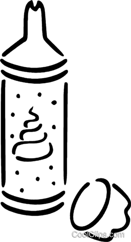 Whipped Cream Royalty Free Vector Clip Art Illustration - Whipped Cream Clip Art (260x480)