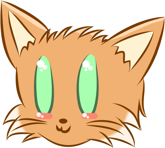 Parker Avatar, An Orange Cat With Green Eyes - Cat (689x582)