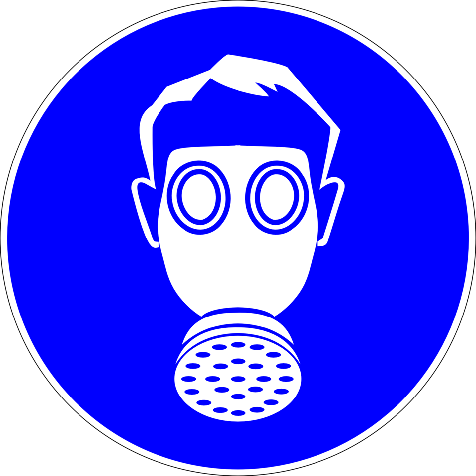 Protective Symbols Free Cliparts That You Can Download - Wear Safety Coverall Sign (640x640)