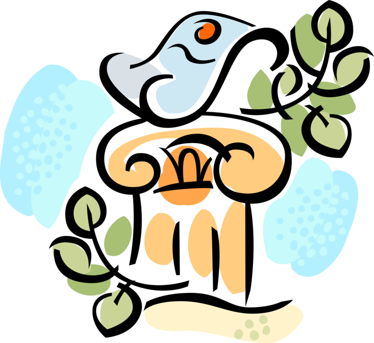 Vector Illustration Of Proclamation Certificate Awards - Vector Illustration Of Proclamation Certificate Awards (763x700)