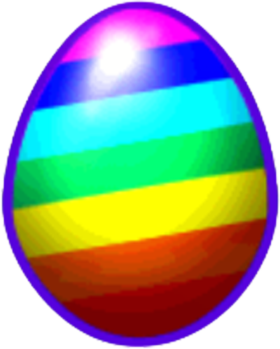 Rainbowdragonegg - Rainbow Dragon Egg Dragonvale (400x499)