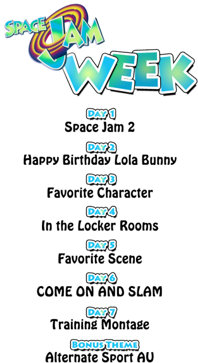 “ Here Are The Themes For Space Jam Week Top 7 Themes - Space Jam (385x750)
