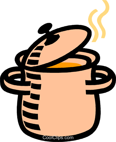 78 Best Clipart - Soup Pot (392x480)