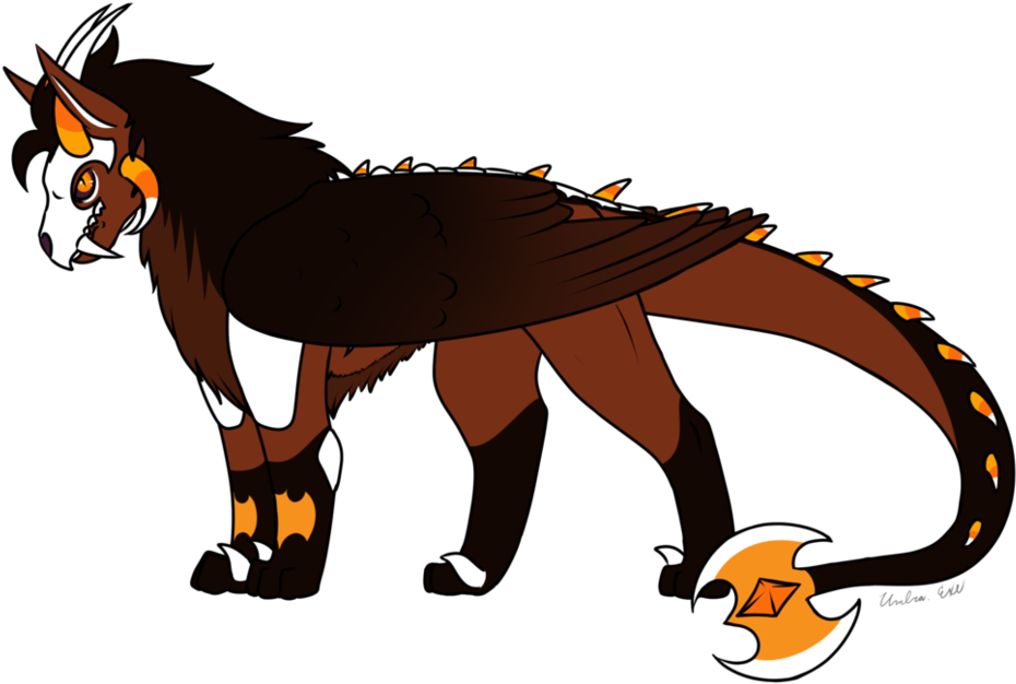 Monster By Umbra-exe - Cartoon (987x809)