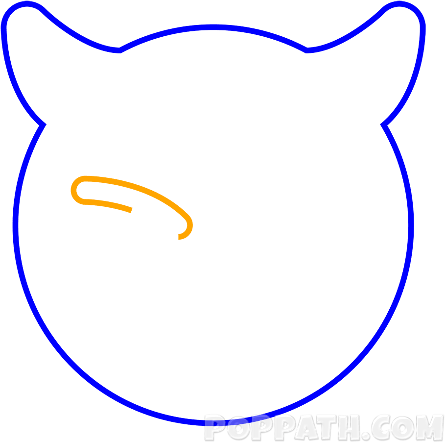 Now Draw A Incomplete Eyebrow As Shown - Now Draw A Incomplete Eyebrow As Shown (1000x1000)