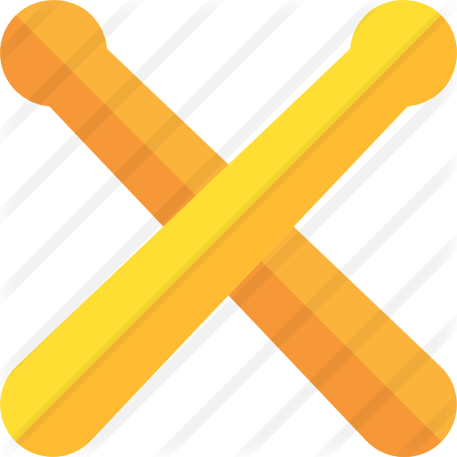 Drumsticks - Illustration (512x512)