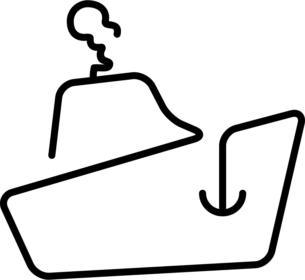 Logistics Boat Transport Outline Comments - Logistics (980x902)