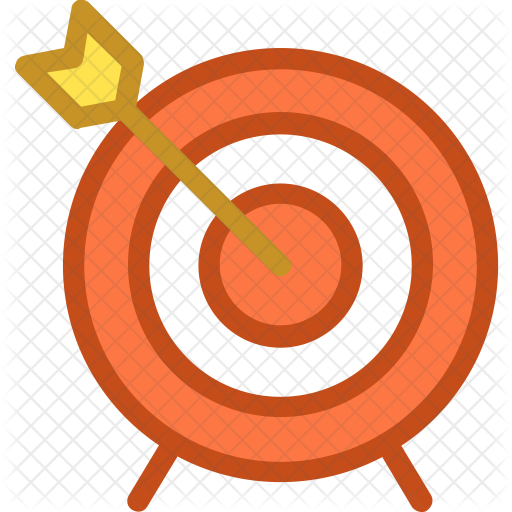 Bullseye Icon - Peace And Love (512x512)