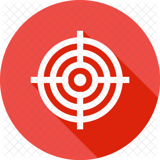 Strategy, Target, Aim, Dart, Illusion, Bullseye Icon - Hawkeye Symbol (512x512)