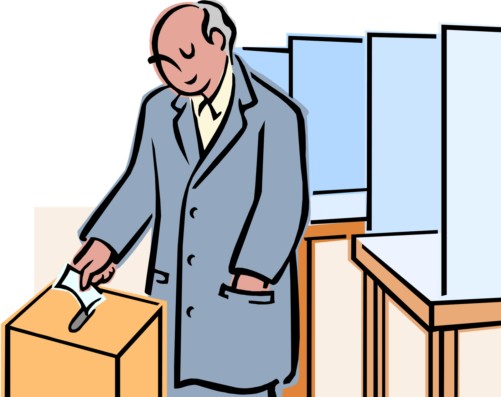 Votar, O Cómo Equivocarse A Sabiendas - Persona Votando En Las Elecciones (1600x1268)