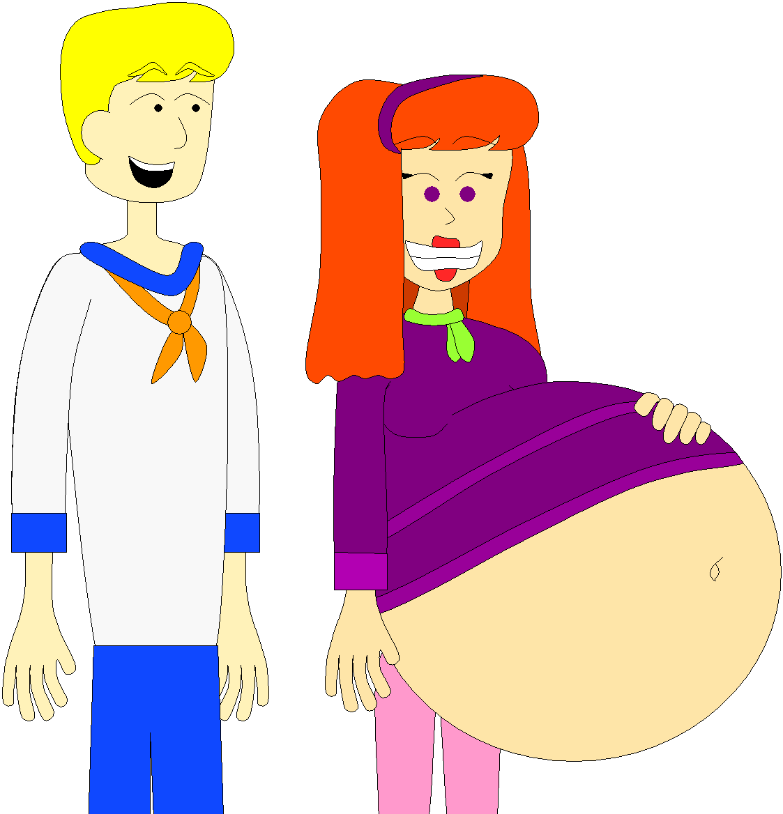 Fred Is Proud Of Daphne By Angry-signs - Daphne (1123x1168)