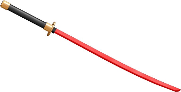 Drawn Katana Crimson - Crimson Katana (800x600)